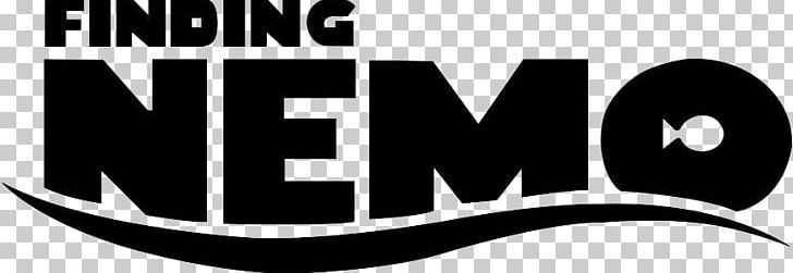 Finding Nemo Graphics Black And White Logo PNG, Clipart, Black And White, Brand, Coloring Book, Computer Font, Finding Nemo Free PNG Download