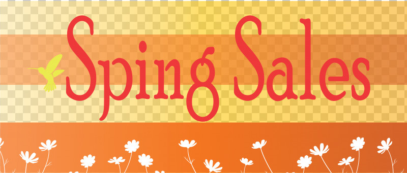 Spring Sales Spring Bargain PNG, Clipart, Advertising, Banner, Line, Orange, Spring Bargain Free PNG Download