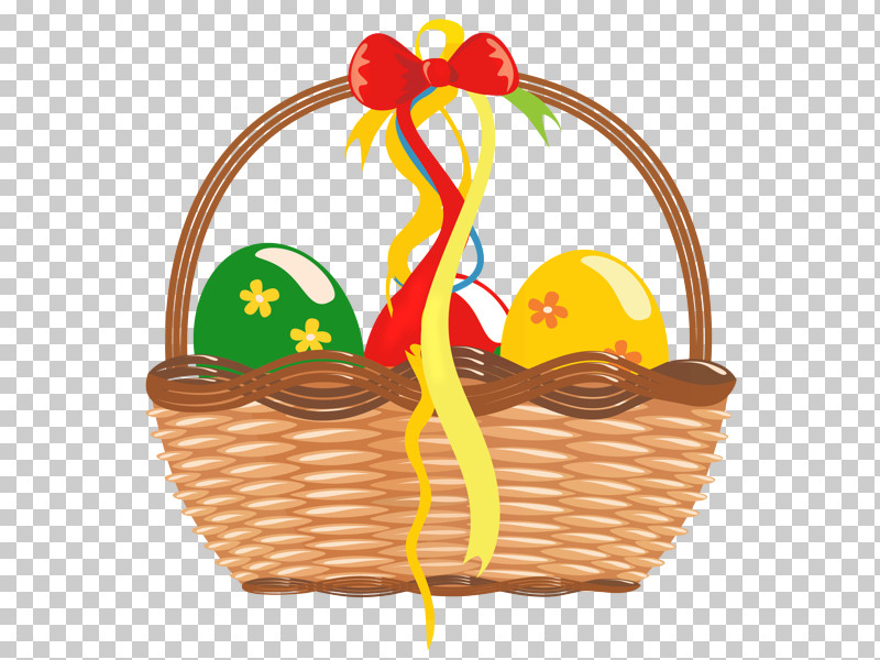 Basket Gift Basket Picnic Basket Yellow Storage Basket PNG, Clipart, Basket, Easter, Food, Gift Basket, Hamper Free PNG Download