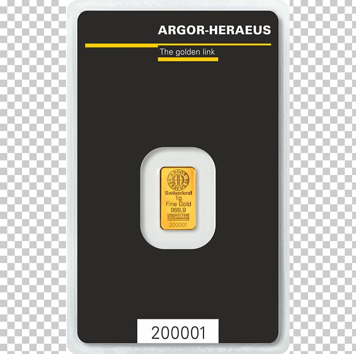 Gold Bar Argor Heraeus Gram Kinebar PNG, Clipart, Brand, Bullion, Gold, Gold As An Investment, Gold Bar Free PNG Download