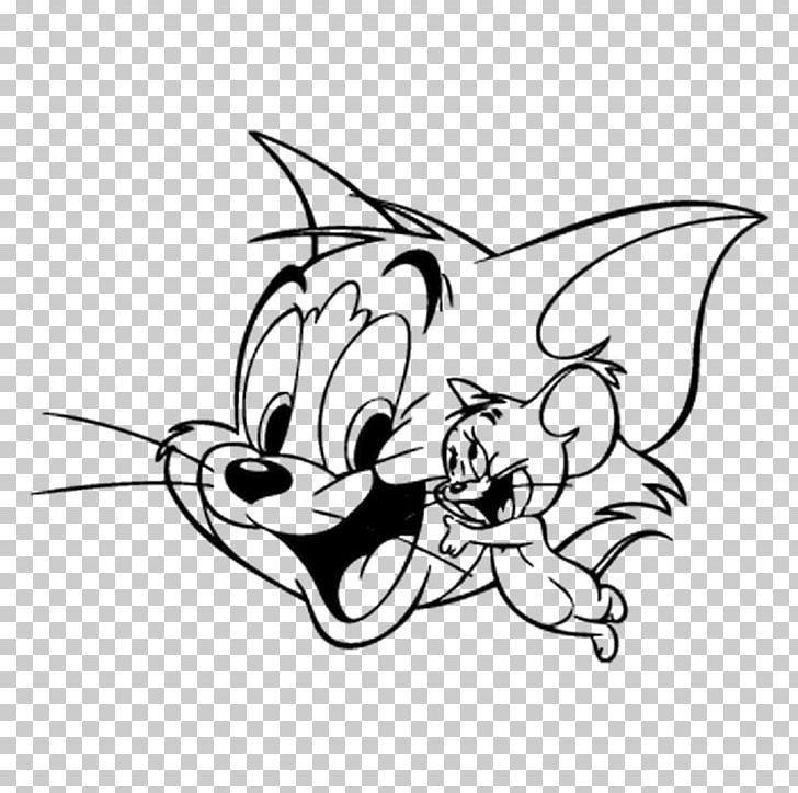 Tom Cat Coloring Book Drawing Tom And Jerry Pencil PNG, Clipart,  Free PNG Download