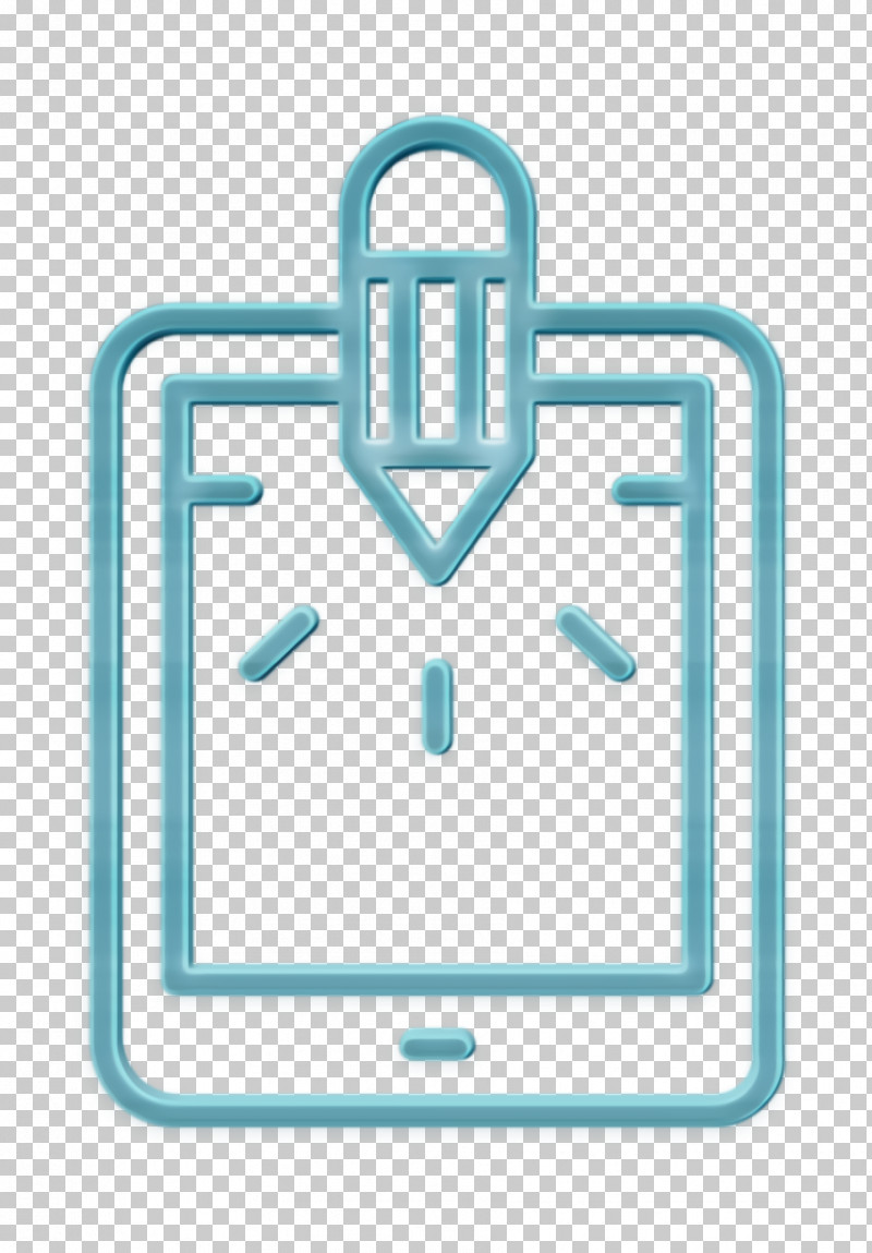 Creative Icon Tablet Icon PNG, Clipart, Creative Icon, Symbol, Tablet Icon, Turquoise Free PNG Download