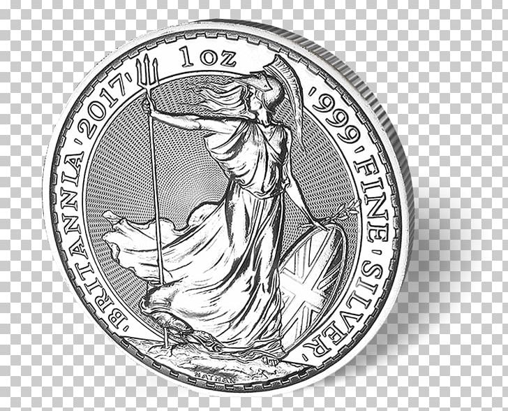 Britannia Bullion Coin Silver Coin PNG, Clipart, American Silver Eagle, Black And White, Britain, Britannia, Britannia Silver Free PNG Download
