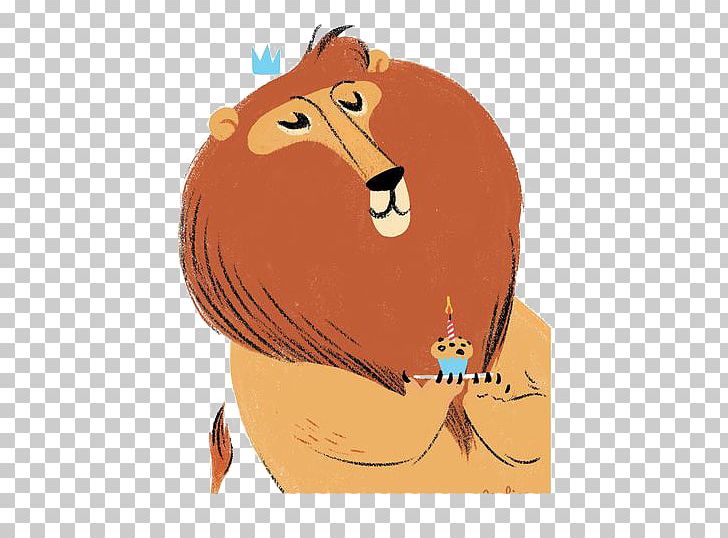 Lion Greeting Card Birthday Illustrator Illustration PNG, Clipart, Animal, Animals, Art, Balloon Cartoon, Big Cats Free PNG Download