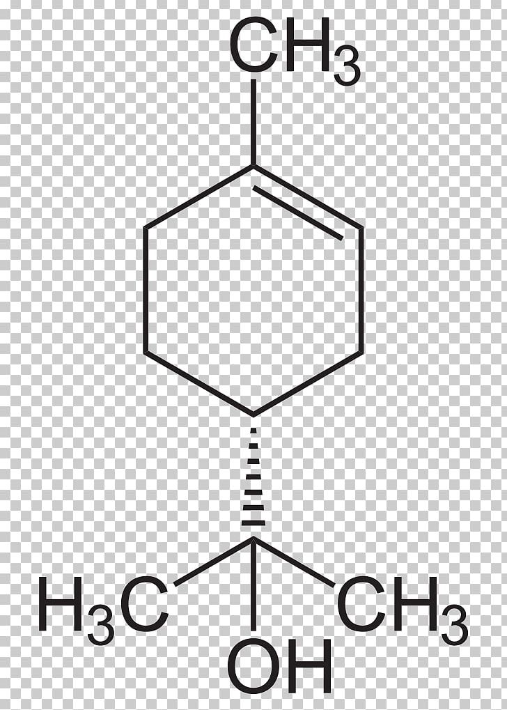 Terpineol Thymol Chemical Compound Chemical Substance Chemistry PNG, Clipart, Angle, Area, Aromaticity, Black And White, Chemical Compound Free PNG Download