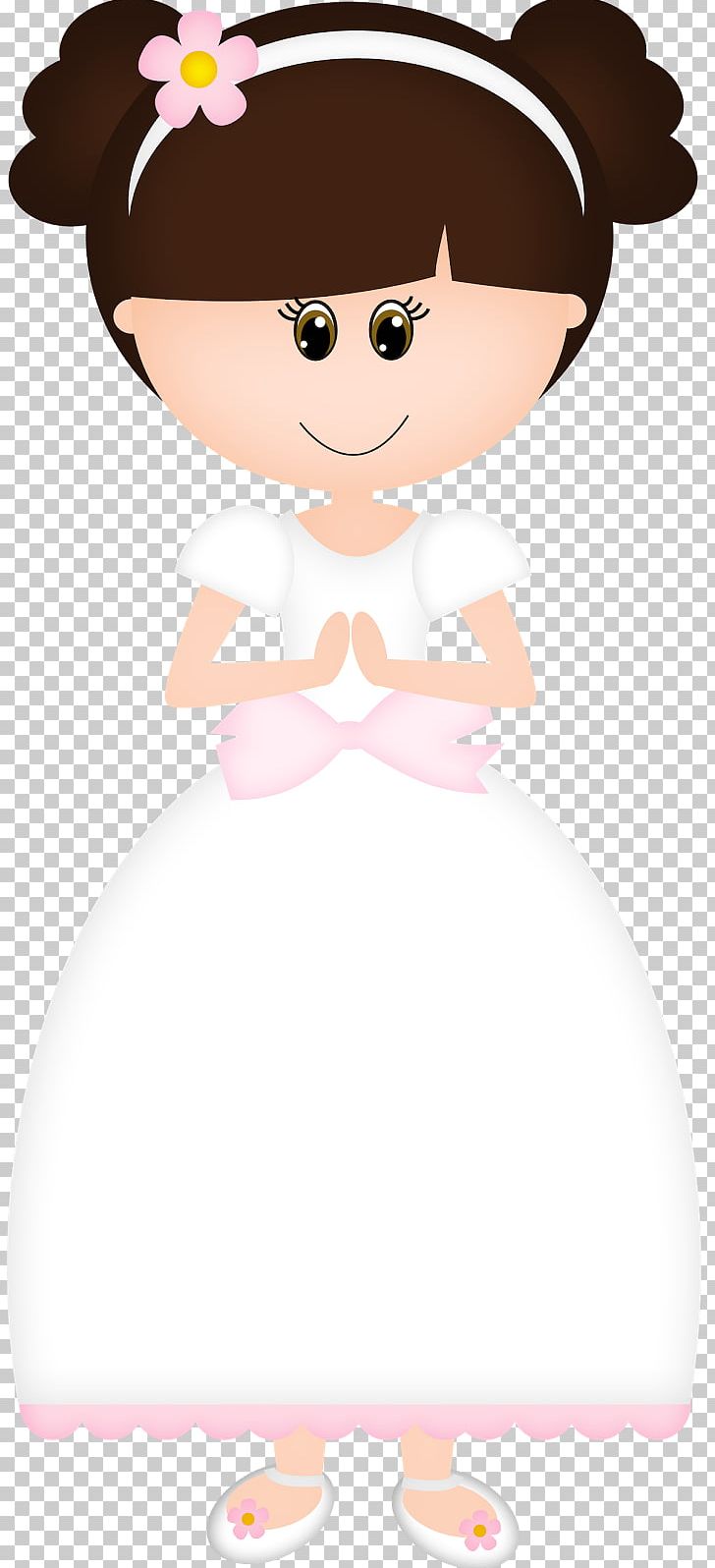 First Communion Convite Baptism Eucharist Paper PNG, Clipart, Art, Beauty, Black Hair, Brown Hair, Cartoon Free PNG Download
