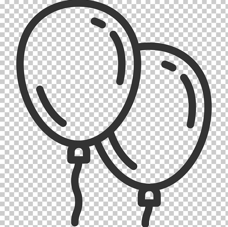 Balloon Party Birthday Inflatable PNG, Clipart, Air Balloon, Balloon, Birthday, Black And White, Circle Free PNG Download