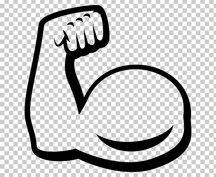 Emoji Muscle Biceps Arm Drawing PNG, Clipart, Area, Arm, Art Emoji, Biceps, Black Free PNG Download