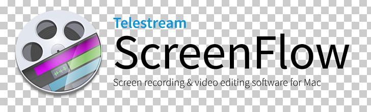 ScreenFlow Telestream Computer Software Loop Recording Logo PNG, Clipart, Brand, Computer Software, Digital Data, Film Editing, Logo Free PNG Download