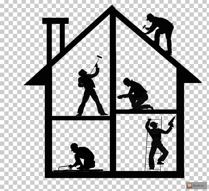 Home Repair Home Improvement House Renovation Handyman PNG, Clipart, Area, Black And White, Brand, Building, Drywall Free PNG Download