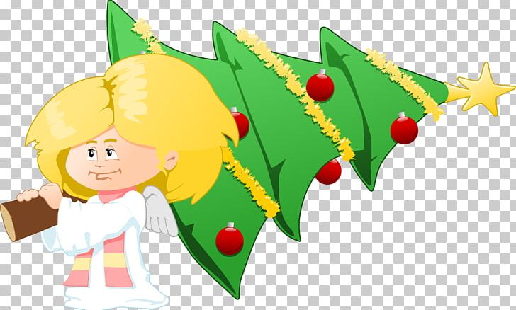 Christmas Tree Angel Gift PNG, Clipart, Angel, Art, Candle, Cartoon, Christmas Free PNG Download