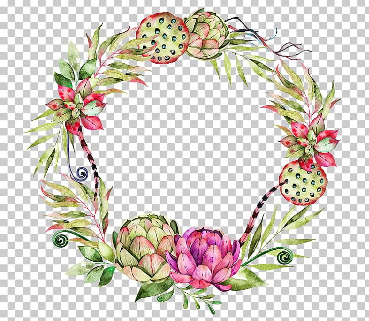 Flower Stock Photography Wreath Illustration PNG, Clipart, Branch, Cartoon, Cut Flower, Decor, Decorate Free PNG Download