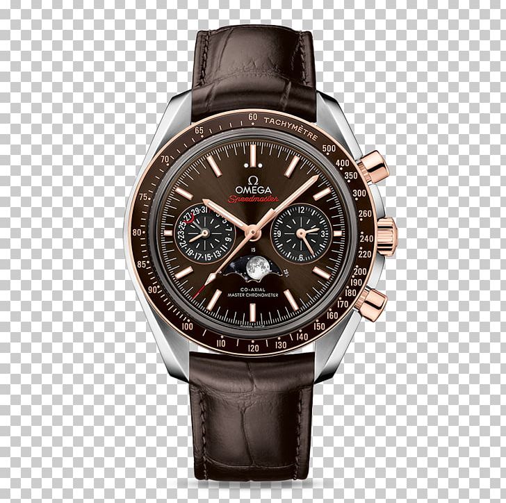 Omega Speedmaster Omega SA Coaxial Escapement Chronograph Watch PNG, Clipart, Accessories, Brown, Chronometer Watch, Hor, Luxury Goods Free PNG Download