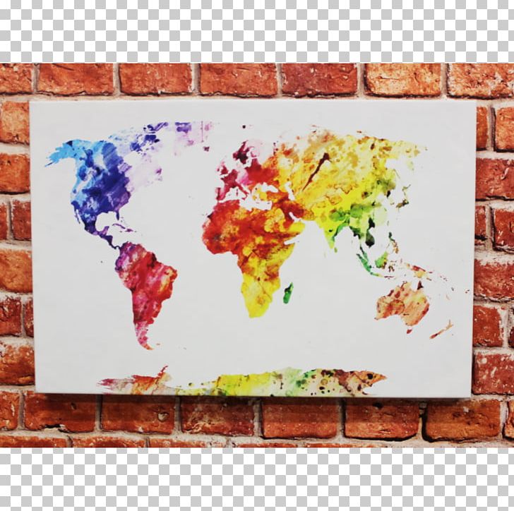 World Map Stock Photography Watercolor Painting Mural PNG, Clipart, Acrylic Paint, Art, Color, Early World Maps, Flower Free PNG Download