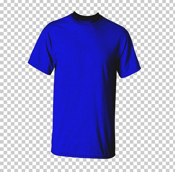 T-shirt Cobalt Blue Sleeve PNG, Clipart, Active Shirt, Blank, Blue, Clothing, Cobalt Free PNG Download
