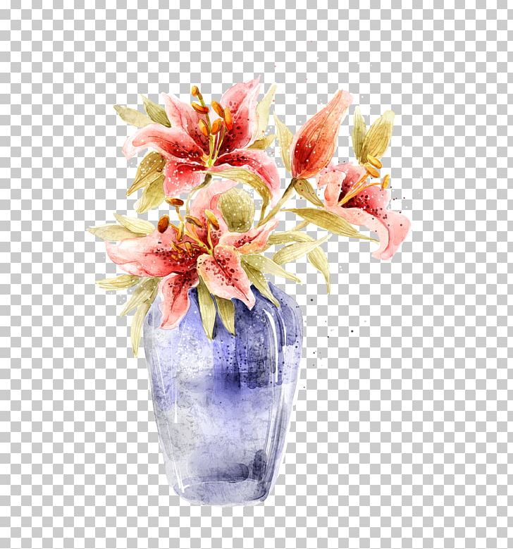Vase Watercolor Painting PNG, Clipart, Artificial Flower, Creativity, Cut Flowers, Decoration, Flower Free PNG Download