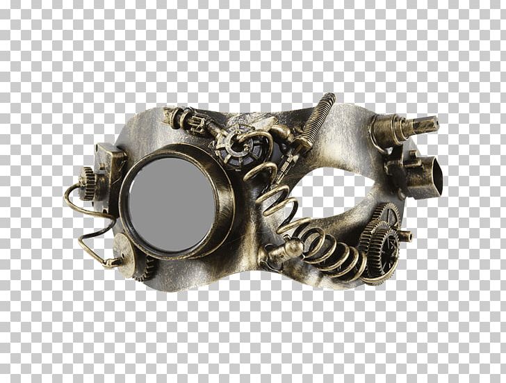Silver Steampunk Halloween Mask Monocle PNG, Clipart, Gear, Halloween, Halloween Mask, Hardware, Mask Free PNG Download