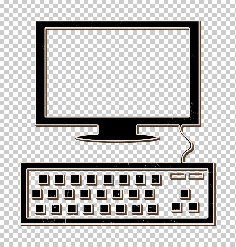 Computer Icon Workplace With Computer Monitor And Keyboard Icon Computer And Media 1 Icon PNG, Clipart, Computer, Computer And Media 1 Icon, Computer Application, Computer Icon, Data Free PNG Download