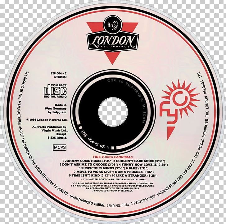 Fine Young Cannibals Compact Disc Johnny Come Home Good Times & Bad Album PNG, Clipart,  Free PNG Download