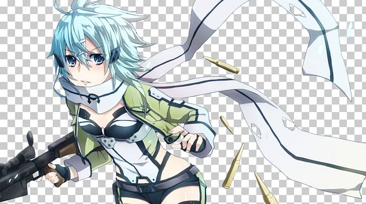 Sinon Kirito Asuna Sword Art Online Anime PNG, Clipart, Anime, Artwork, Asuna, Black Hair, Cartoon Free PNG Download