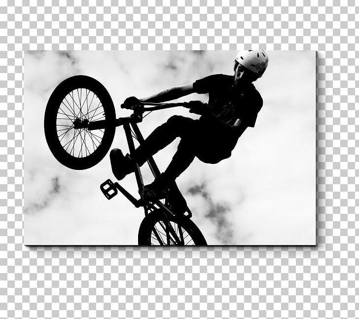 BMX Bike Silhouette Black And White Freestyle BMX Bicycle PNG, Clipart, Animals, Bicycle, Bmx, Cycling, Freestyle Bmx Free PNG Download