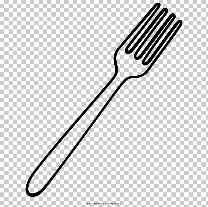 Cutlery Line Art Fork Drawing Coloring Book PNG, Clipart, Ausmalbild, Black And White, Coloring Book, Cutlery, Drawing Free PNG Download