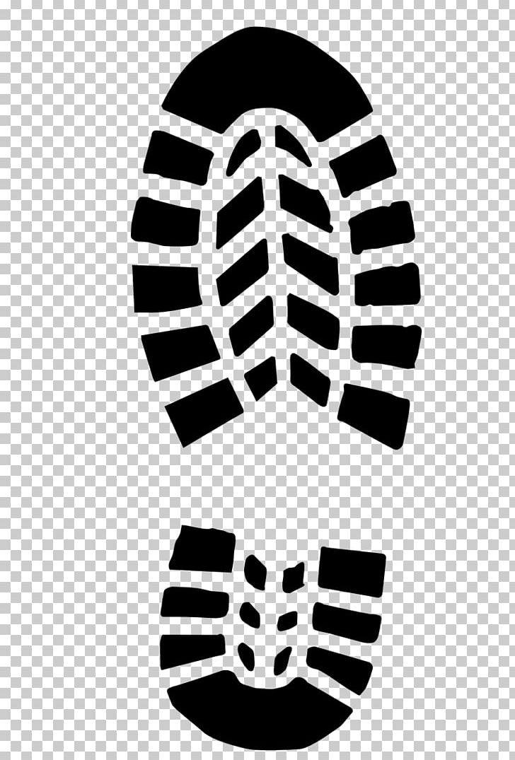 Boot Shoe Footprint PNG, Clipart, Accessories, Black And White, Bone, Boot, Clip Art Free PNG Download