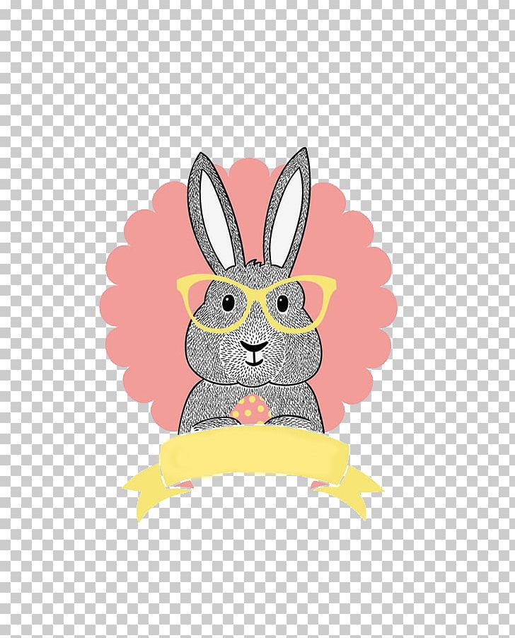 Easter Bunny Hipster Illustration PNG, Clipart, Avatars, Cartoon, Christmas, Easter, Easter Bunny Free PNG Download