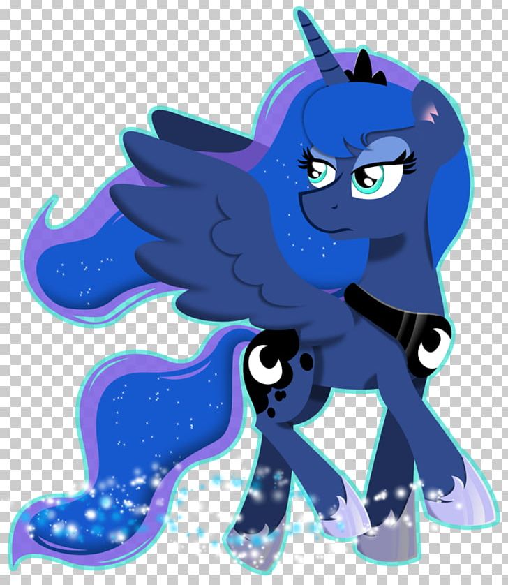 Pony Princess Luna PNG, Clipart, Artist, Azure, Cartoon, Character, Cobalt Blue Free PNG Download