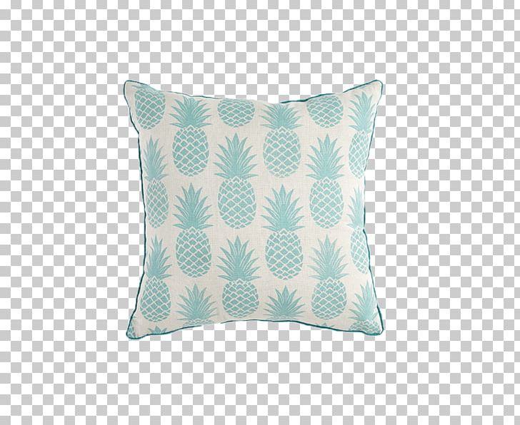 Throw Pillows Cushion Turquoise PNG, Clipart, Cushion, Pillow, Summer Pineapple, Throw Pillow, Throw Pillows Free PNG Download