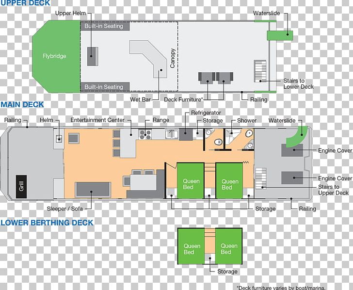 Lake Powell Floor Plan Houseboat Lake Mead PNG, Clipart, Area, Deck, Diagram, Elevation, Engineering Free PNG Download