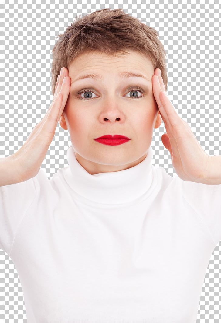 Headache Migraine Stress Pain Analgesic PNG, Clipart, Aura, Beauty, Brown Hair, Cheek, Child Free PNG Download