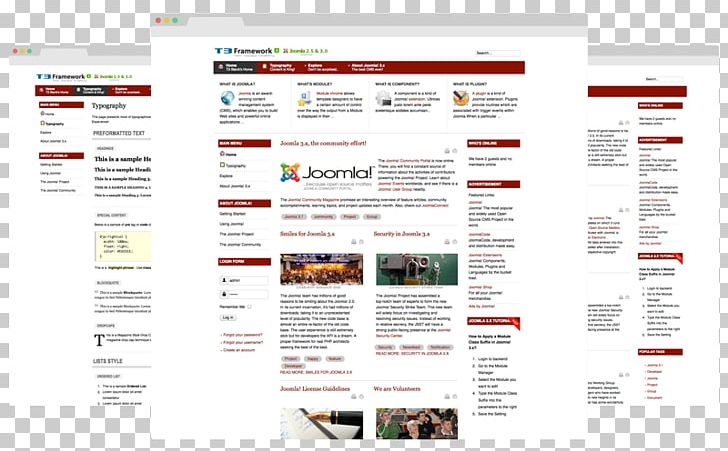 Web Page Font Multimedia World Wide Web Brand PNG, Clipart, Brand, Framework, Internet, Joomla, Media Free PNG Download