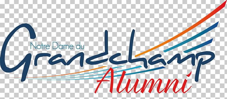 Logo Brand Alumnus Route De Baduel Notre Dame Du Grandchamp PNG, Clipart, Alumnus, Angle, Area, Blue, Brand Free PNG Download