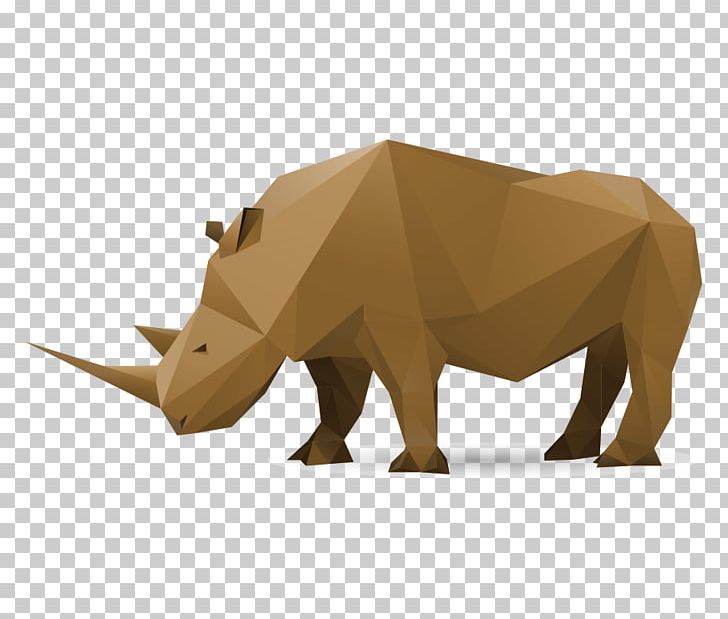 Rhinoceros Paper Euclidean Polygon PNG, Clipart, Animal, Animals, Box, Boxes, Boxing Free PNG Download
