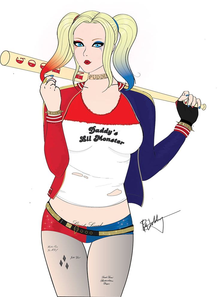 Margot Robbie Harley Quinn Suicide Squad Drawing Cartoon PNG, Clipart, Abdomen, Arm, Cartoon, Clot, Costume Free PNG Download
