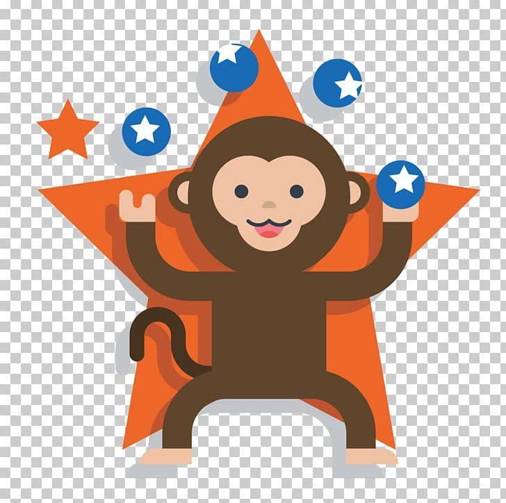 Monkey Circus PNG, Clipart, Animation, Anime Character, Anime Girl, Art, Ball Free PNG Download