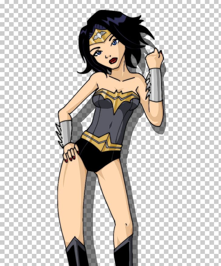 Wonder Woman Justice League Daughter Art Fiction PNG, Clipart, Alexia, Anime, Arm, Art, Black Hair Free PNG Download