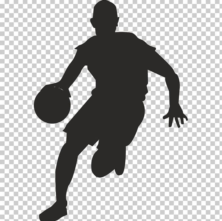 Basketball Dribbling Sport Wall Decal PNG, Clipart, Arm, Ball, Basketball, Basketball Player, Black Free PNG Download
