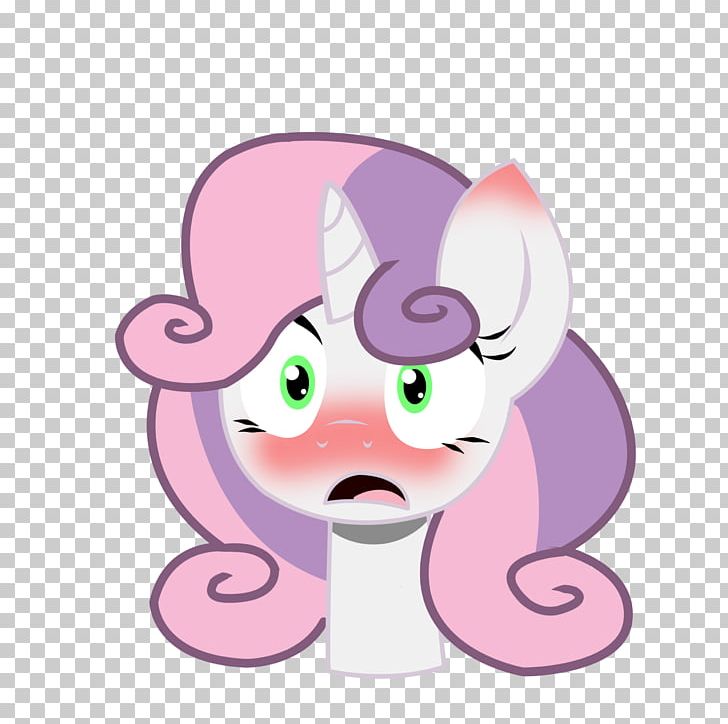Sweetie Belle Embarrassment Blushing Pony PNG, Clipart, Adolescence, Art, Artist, Blush, Blushing Free PNG Download