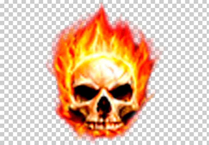 Skull Desktop Fire Flame Live PNG, Clipart, Android, Bone, Computer Wallpaper, Desktop Wallpaper, Face Free PNG Download