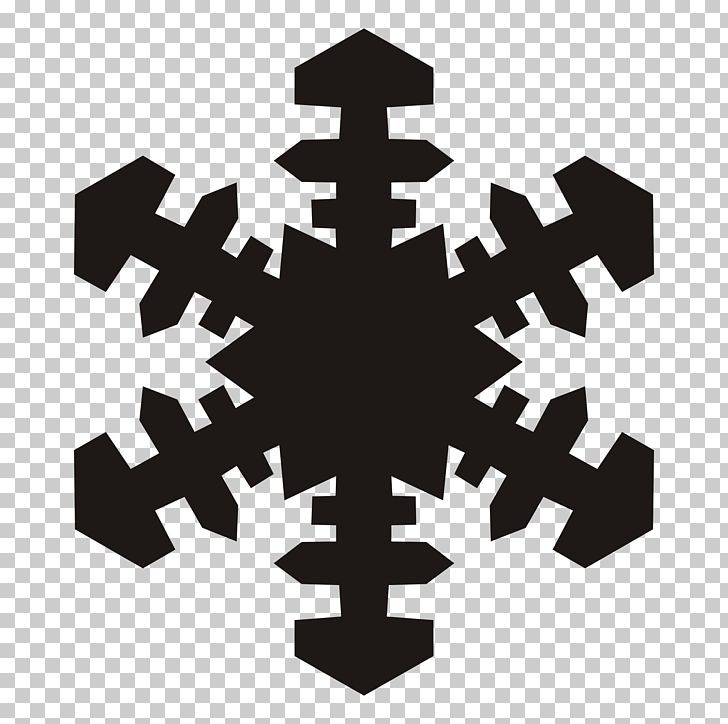 Snowflake Black And White PNG, Clipart, Black, Black And White, Blog, Cross, Diagram Free PNG Download