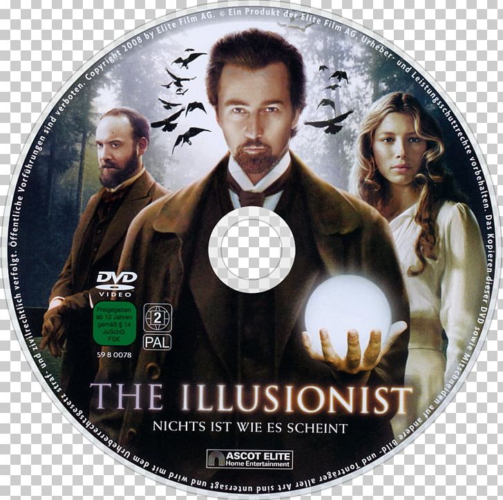 Edward Norton Jessica Biel The Illusionist Blu-ray Disc DVD PNG, Clipart, Bluray Disc, Compact Disc, Dvd, Edward Norton, Film Free PNG Download