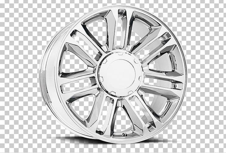 Alloy Wheel Rim Spoke Chrome Plating PNG, Clipart, Alloy, Alloy Wheel, Automotive Wheel System, Auto Part, Black And White Free PNG Download