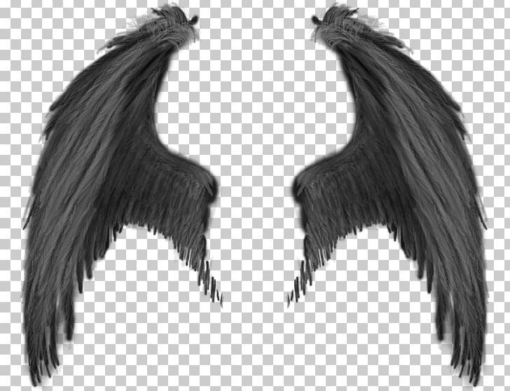 Demon Devil Angel PNG, Clipart, Angel, Angel Wings, Black And White, Computer Icons, Demon Free PNG Download