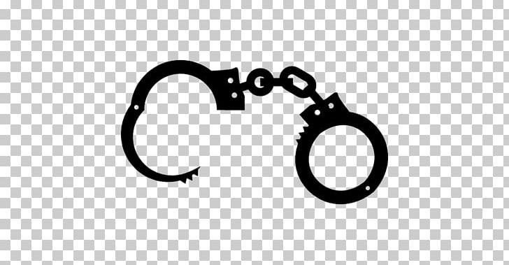 Handcuffs Police Officer Computer Icons PNG, Clipart, Black And White, Body Jewelry, Brand, Circle, Computer Icons Free PNG Download