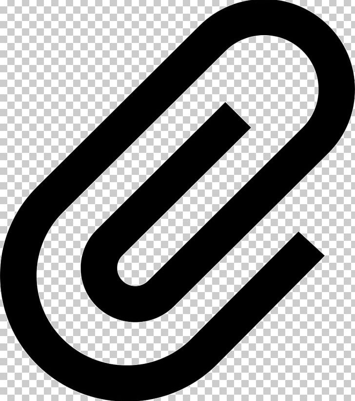 Paper Clip Logo PNG, Clipart, Area, Attach, Attachment, Black And White, Box Free PNG Download