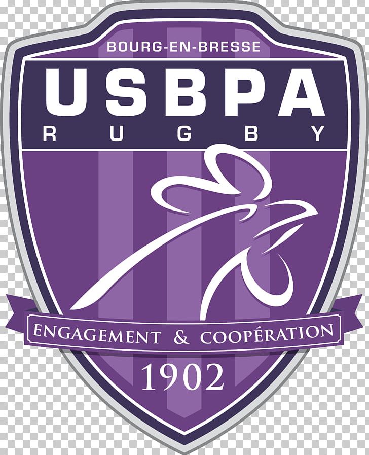 Stade Marcel-Verchère Union Sportive Bressane Fédérale 1 Lyon OU Provence Rugby PNG, Clipart, Badge, Bourgenbresse, Brand, Emblem, French Rugby Federation Free PNG Download