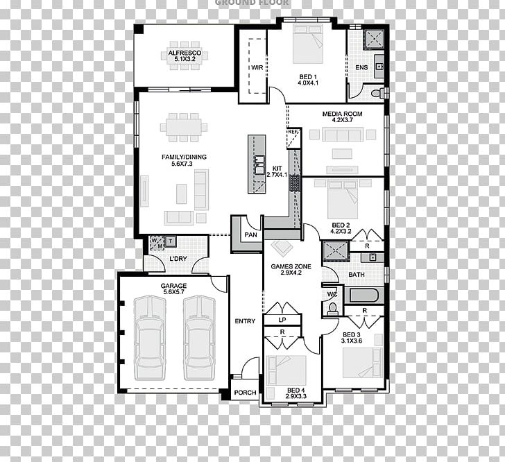 Floor Plan Furniture PNG, Clipart, Angle, Area, Art, Black And White, Diagram Free PNG Download