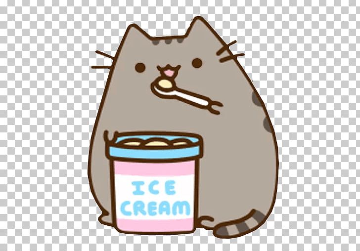 Ice Cream Cat Pusheen GIF PNG, Clipart, Carnivoran, Cat, Cat Like ...